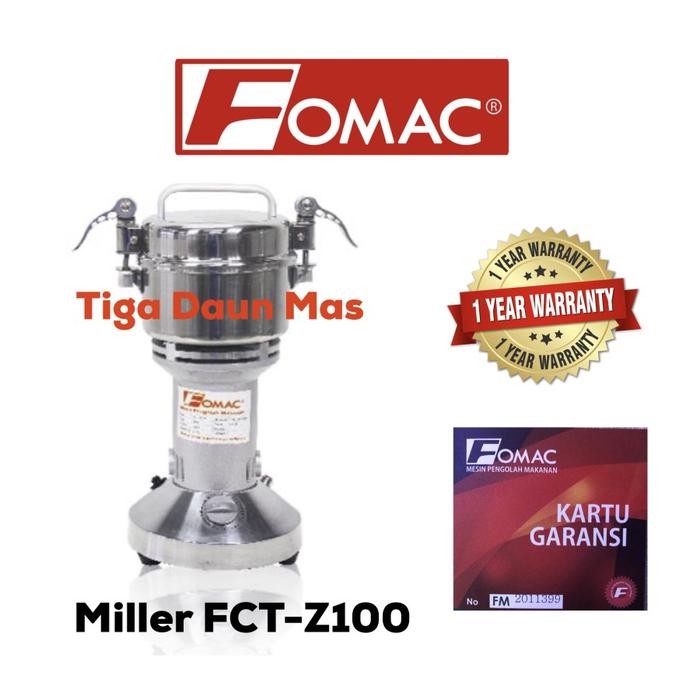 Mesin Penepung Fomac FCT-Z100 /Miller 100 Gram / Miller Fomac FCT-Z100