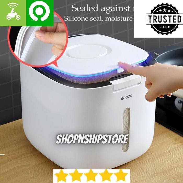 Tempat menyimpan beras/Kotak beras/Wadah melindungi beras anti kutu