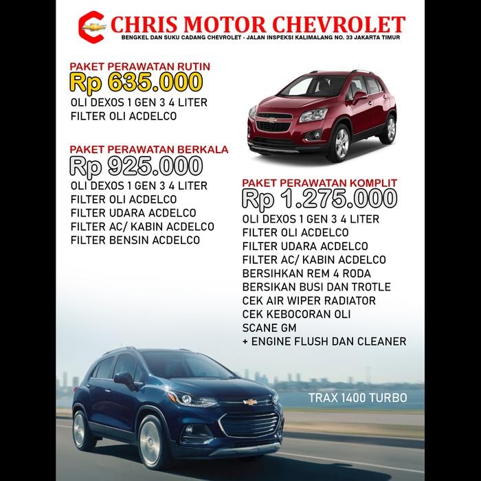 PAKET GANTI OLI CHEVROLET TRAX Q8 DEXOS 1 GEN 2 FILTER OLI OEM