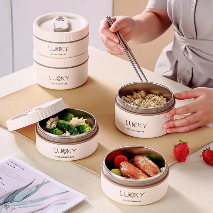 

(Expert) Kotak Makan Siang Bento Tahan Bocor Untuk Pelajar Tempat Makan Kotak