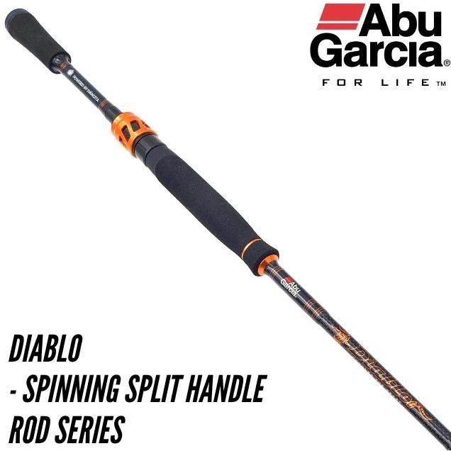 ABU GARCIA Joran Pancing DIABLO 150cm - 180cm Spinng & Baitcasting Hi-Carbon Blank 24Ton Super Light