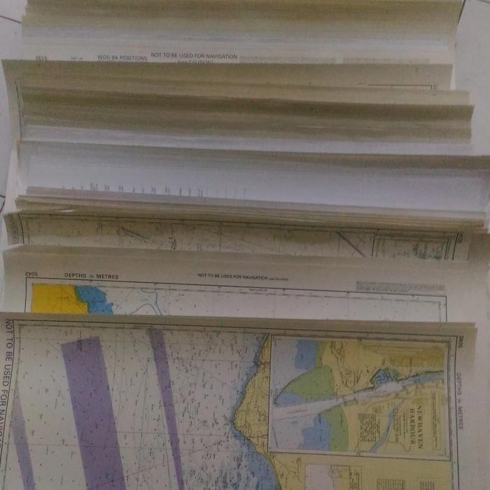 

TERBARU! Peta Laut BA ( British Admiralty Chart )