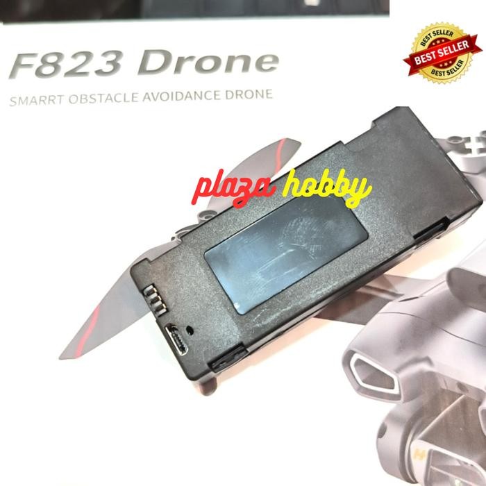 PART BATERAI DRONE F823 BRUSHLESS LIPO 3.7V 2000MAH RC DRONE PART MINI