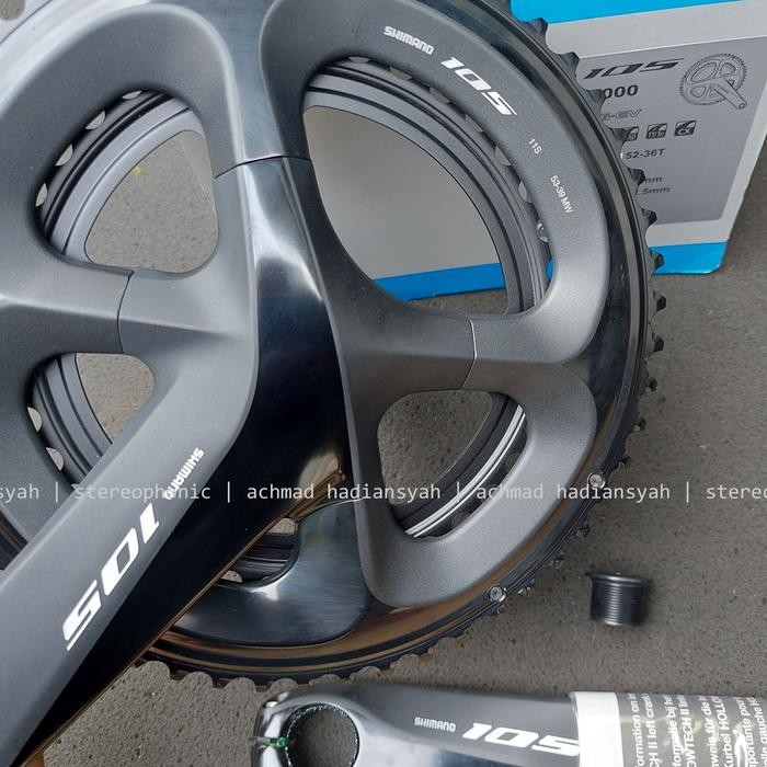 CRANK 105 R7000 DUAL CHAINRING 53-39T SHIMANO 105 FC-R7000 ARM 170MM