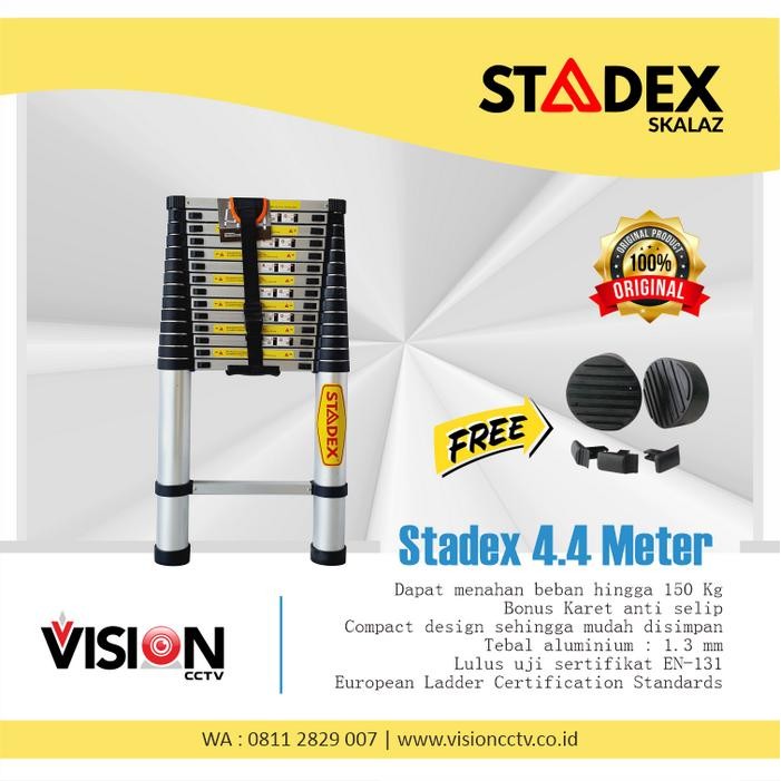 TANGGA TELESKOPIK STADEX 4.4 METER