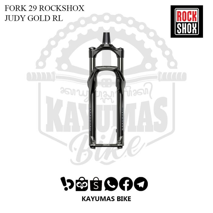 FORK 29 ROCKSHOX JUDY GOLD RL AIR TAPERED TA BOOST