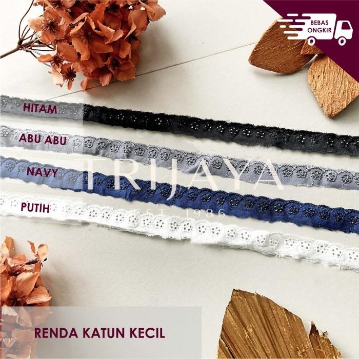 (Expert) Trijaya Renda Katun Lobang / Lubang 5 Lima Bunga - Kecil (3 cm)