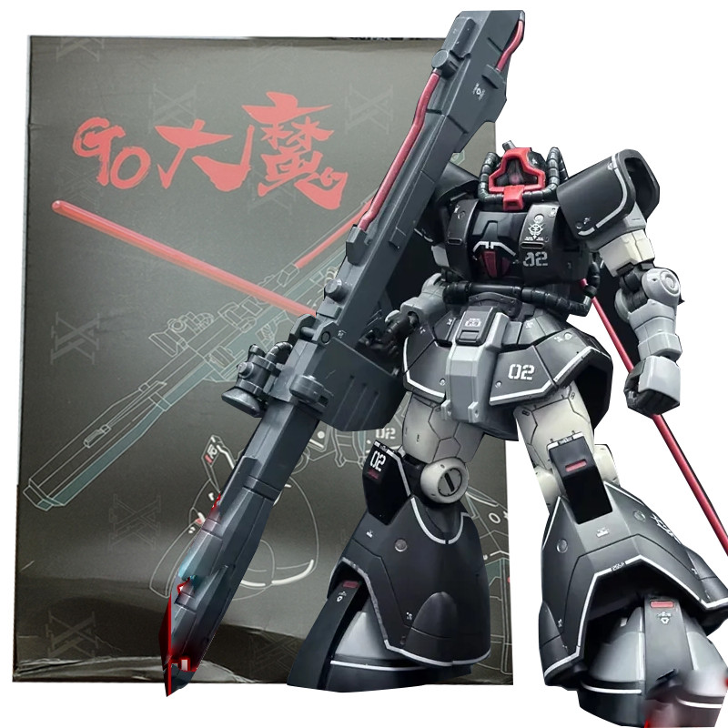 Hg Gto 1/144 Yms-08B Dom Figures Dom Test TypeFigure Assembly Figurine Pvc Statue Models Collection