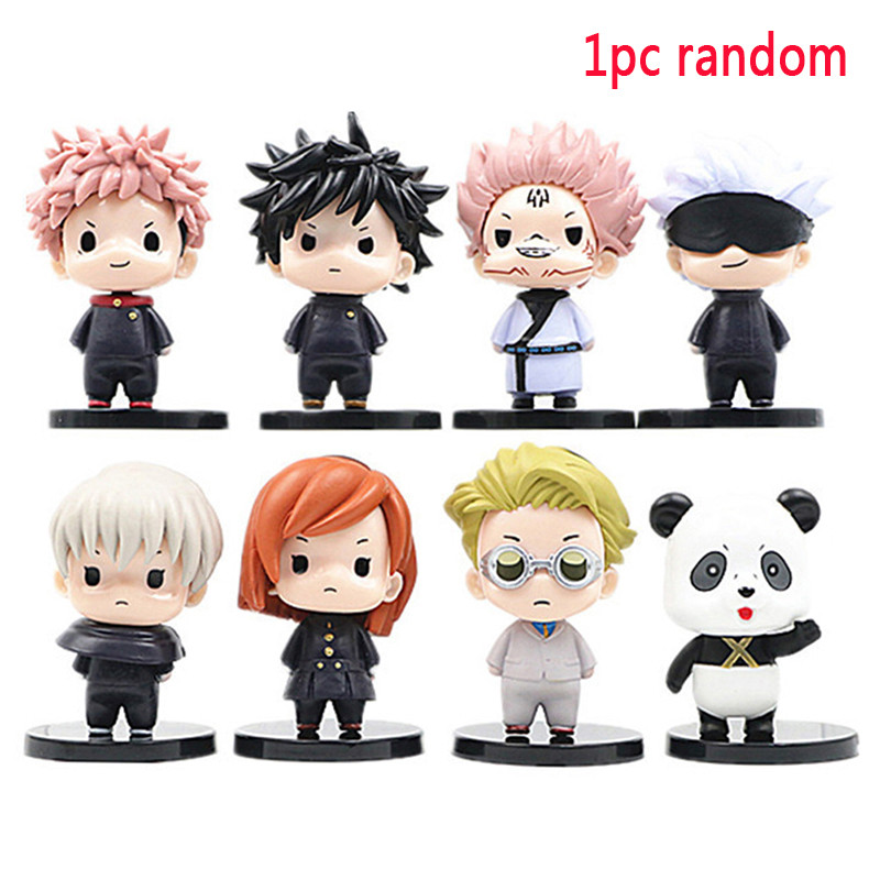 1Pc Anime Jujutsu Kaisen Action Figure Kugisaki Nobara Gojo Satoru Ryomen Sukuna Collection
