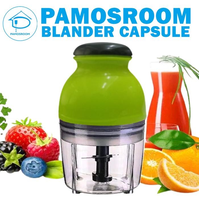 Pamosroom Blender Capsule Portable Blender Kapsul Mini Electric Blender Listrik Mini Blender Daging