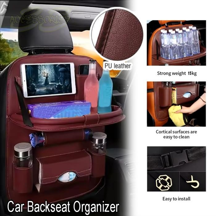 BEST NEW CAR SEAT ORGANIZER TAS BELAKANG JOK KURSI MOBIL AVANZA