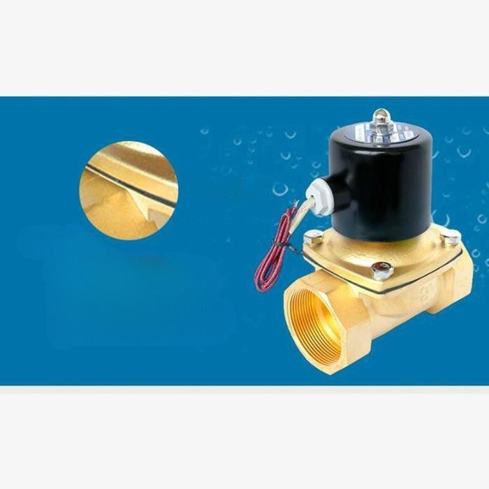 solenoid valve 2inch Elektric Solenoid Valve Normally Closed High 2 Inch 220V water valve