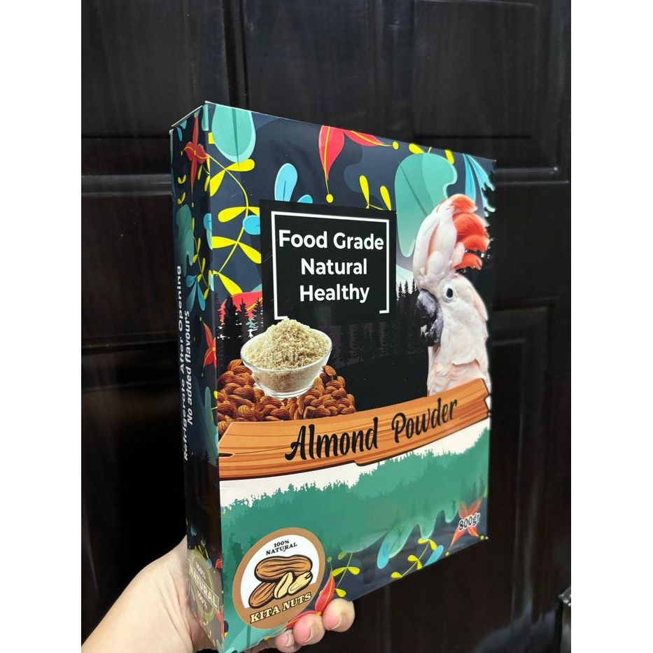 

Almond Powder Bubuk Kacang Almond Food Grade Premium Kitanuts 800Gr
