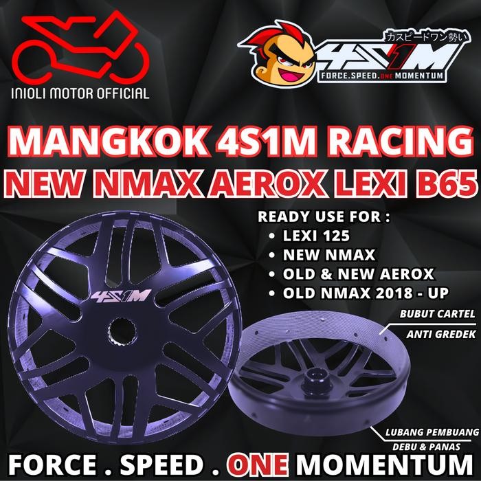 MANGKOK KAMPAS GANDA 4S1M LEXI AEROX NEW NMAX B65 B8R CARTEL RACING