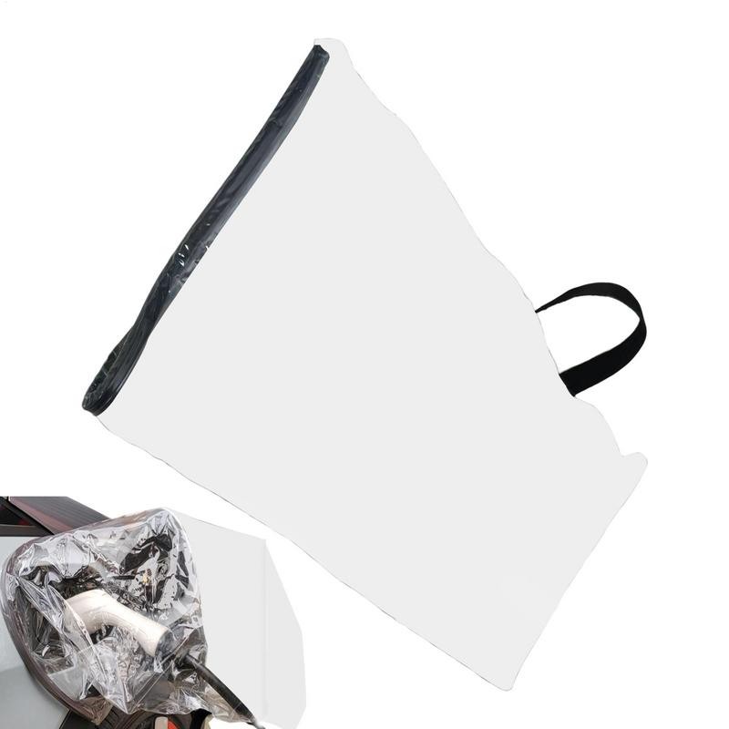 EV Charger Port Cover Magnetic Adsorption Electric Car Charger Plug Cover All Weather Protection EV