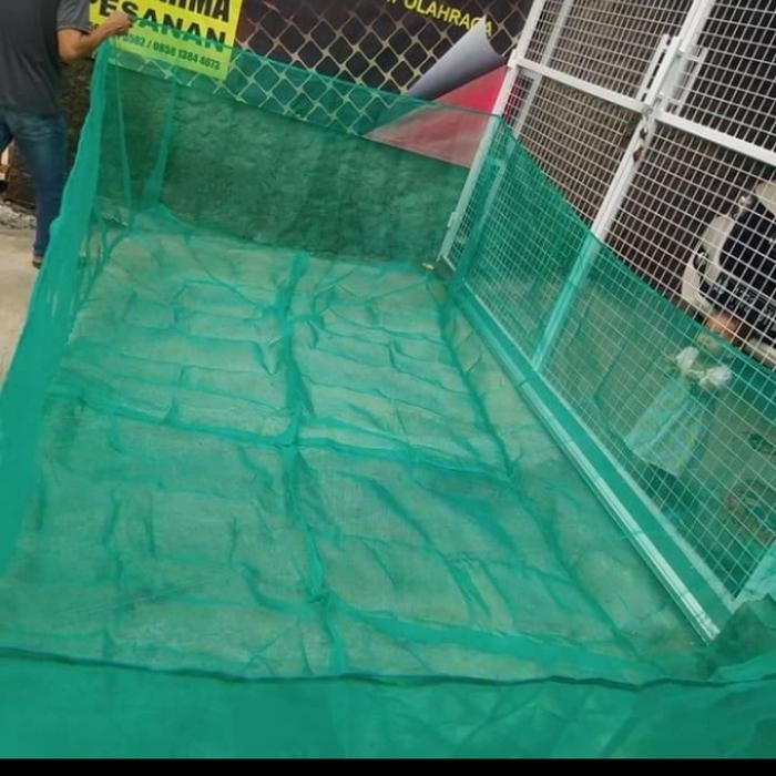 keramba jaring apung ikan waring hijau ukuran