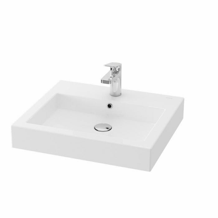 Terhemat Wastafel Meja Toto Lw649Cj Komplit Set Kran Dingin /Lw 649 Cj