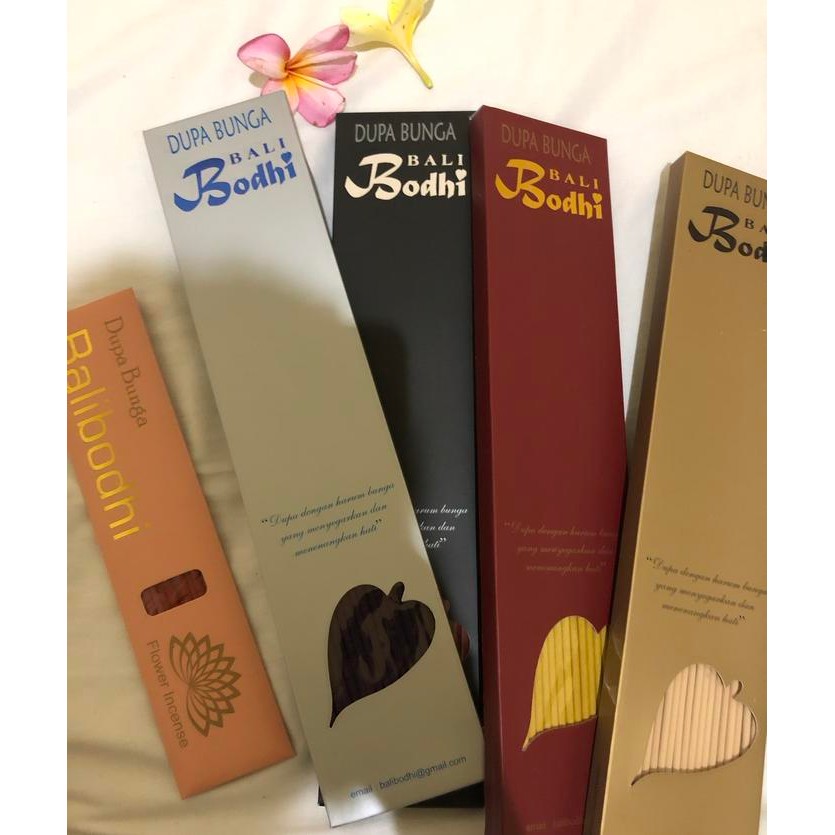 paket hemat dupa bali bodhi / flower incense /4 exlusive box free mini kode 635