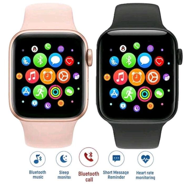 TERLARIS JAM TANGAN HP ANDROID LAYAR SENTUH BLUETOOTH SMARTWAT PRIA WANITA MASA KINI ELEGAN ANTI