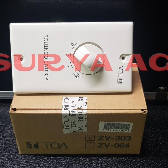 Volume Control Attenuator Toa Zv 303