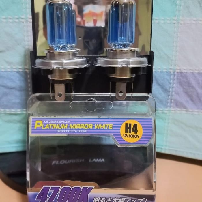 bohlam v-bright H4 4700 k 12v 60/80 watt