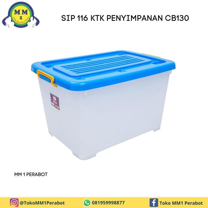 PREMIUM SHINPO 116 KOTAK PENYIMPANAN CB130 - COUNTAINER BOX SHINPO CB130