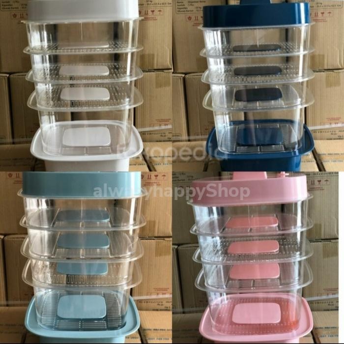 PREMIUM food storage 6 layer tritu, tudung saji 6 layer, tudung saji susun