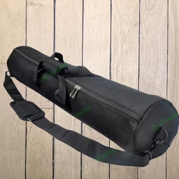 PREMIUM Tas penyimpanan alat pancing 2 in 1 tas joran 80cm black model roll