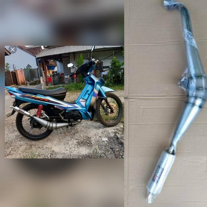 PREMIUM KNALPOT RACING F1ZR UDANG VERNIS suara ninja