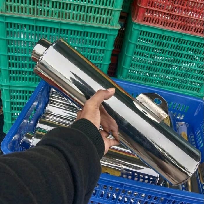 PREMIUM Silincer knalpot racing satria fu slincer cbu standar ckd tabung bukan ori original all