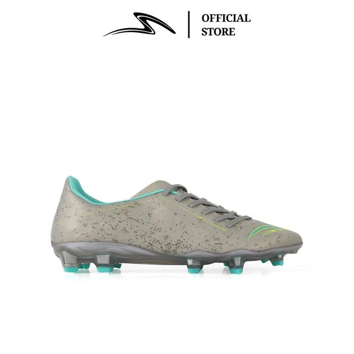 NEW SPECS SEPATU SEPAK BOLA ACCELERATOR LIGHTSPEED 4 ELITE FG FLINT GRAY NEON AQUA SPE110100056