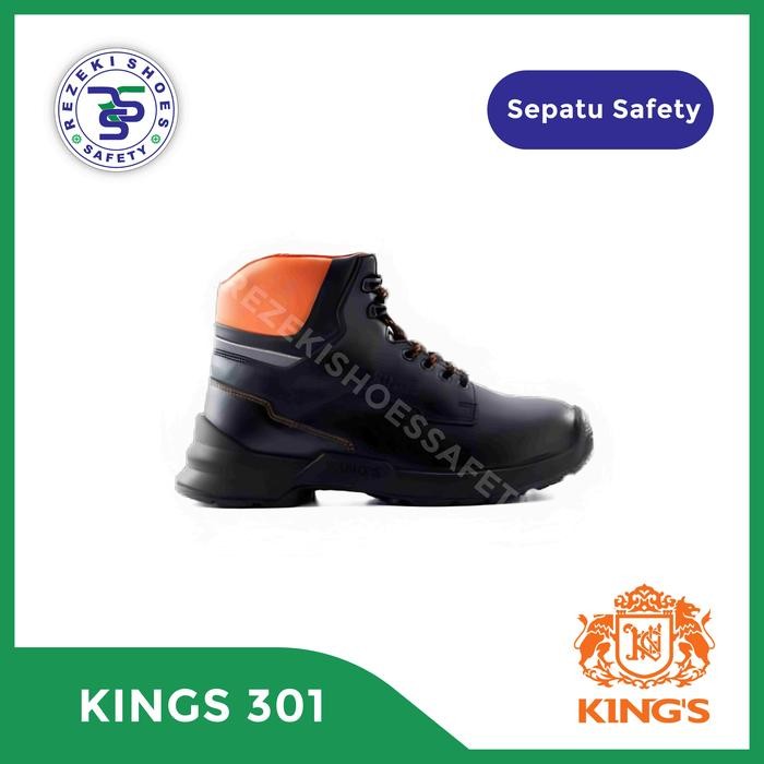 Sepatu Safety King'S Kwd 301 X Safety Shoes Kings Kwd 301 By Honeywell Hitam