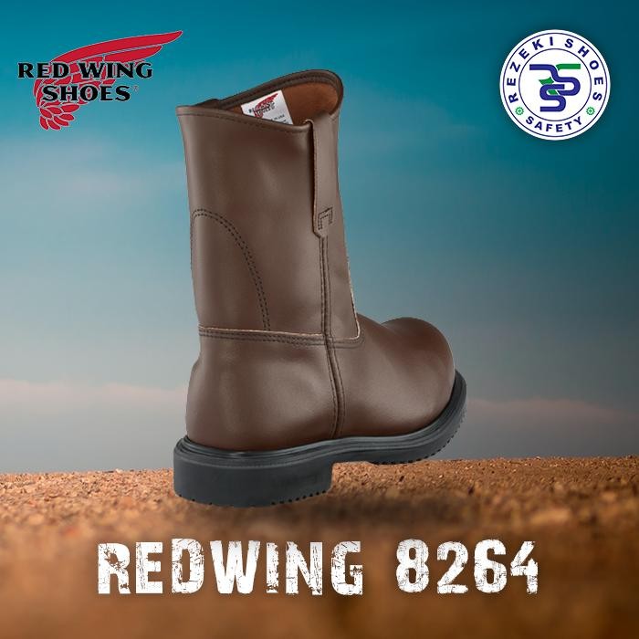 Sepatu Safety Redwing 8264 / Safety Shoes Red Wing 8264 Original Usa - Sepatu Safety
