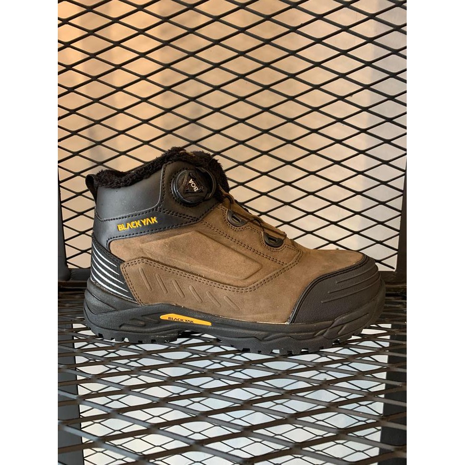 Safety Shoes Black Yak Original Safety Boa Sport High - Sepatu Safety Blackyak Boa Sport High
