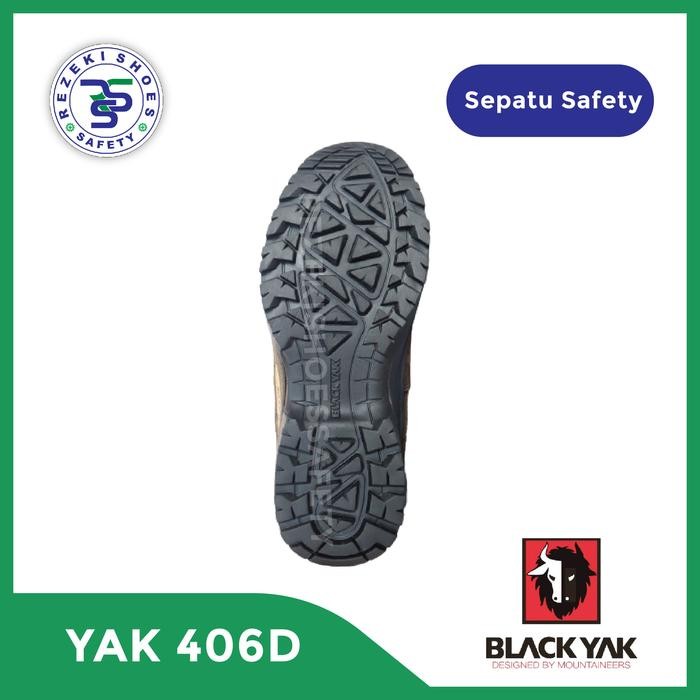 Sepatu Safety Black Yak Original Safety Sport / Safety Shoes Black Yak