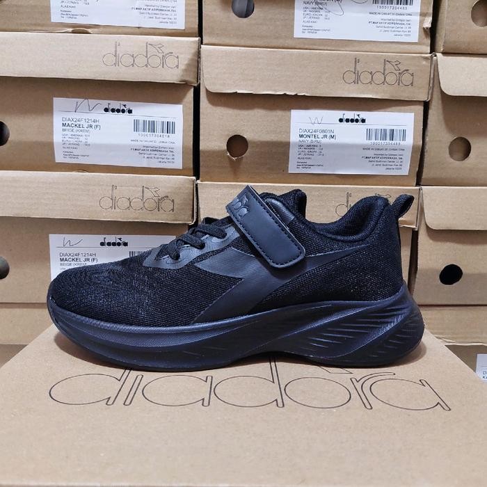 Sepatu Anak Diadora Kadie JR - Mono Black