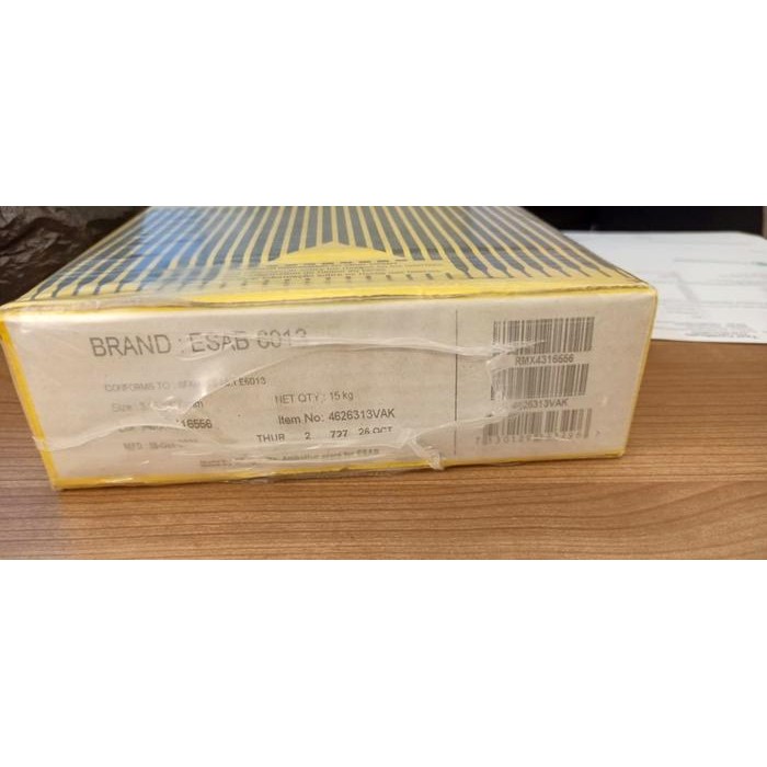 Kawat Las ESAB 6013 dia. 3,15x350mm - AWS E6013