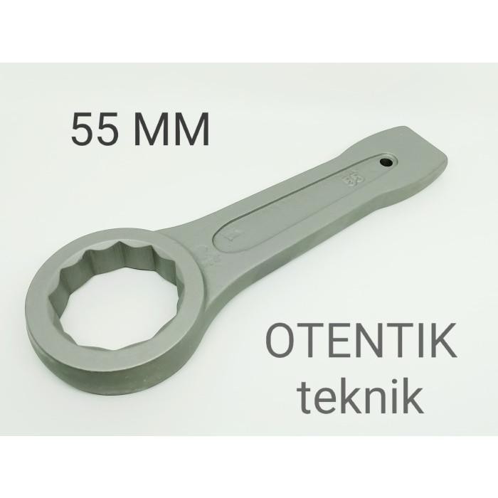 Paling Laris Slogging Ring Spanner 55 Mm - Kunci Ring Pukul 55 Mm