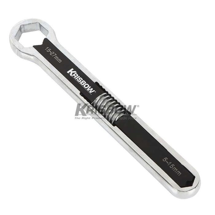 Bagus Kunci Ring Adjustable Box End Wrench 5 - 27Mm Krisbow 10211536
