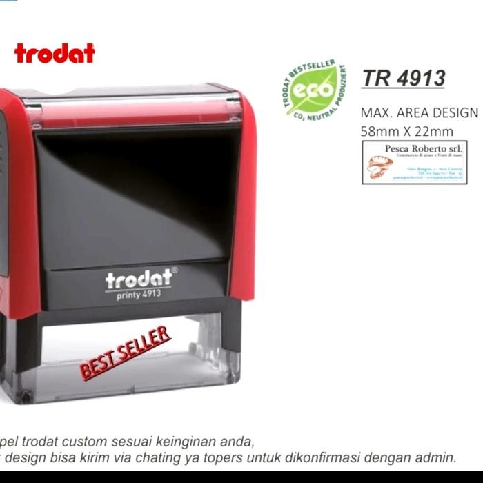 

Ready Stok stempel trodat type 4913