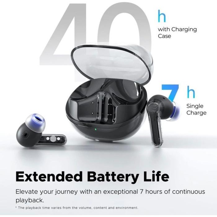 Soundpeats Mini HS Original True Tws Earphone Hi-Res Compact Wireless