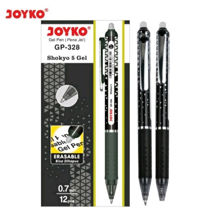 

Joyko Gel Pen Erasable / Pulpen Joyko Bisa Di Hapus