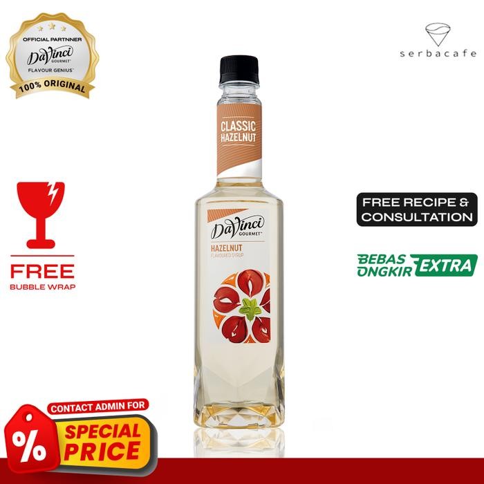 

Davinci Syrup Hazelnut (750 ml)