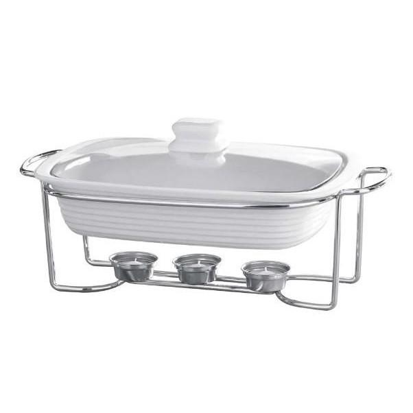 food warmer keramik casserole wadah saji prasmanan serving set Kode 1348