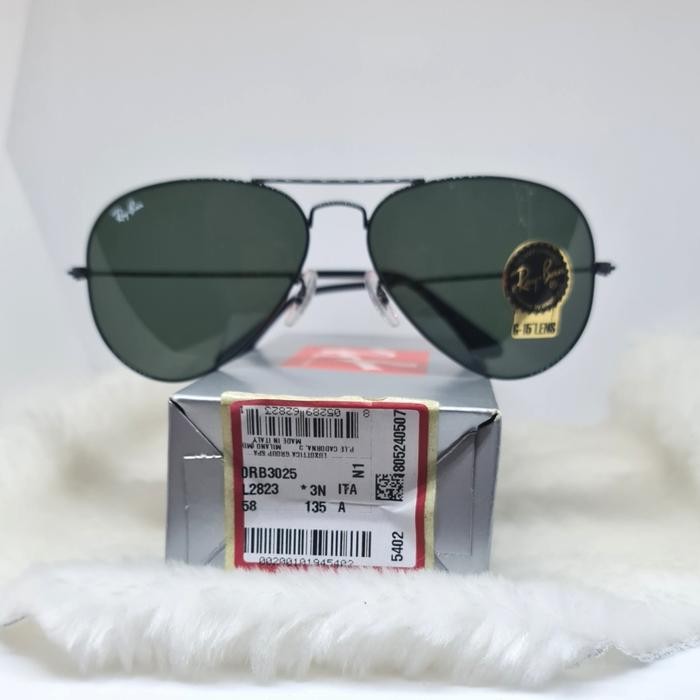 SUNGLASSES RAYBAN AVIATOR RB3025 L2823 58-14-135 original