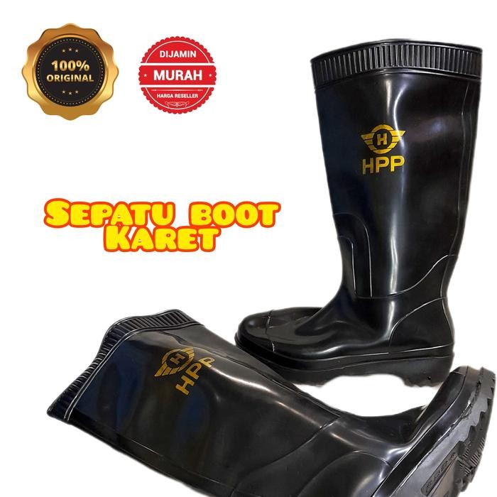 Sepatu Boot Murah Sepatu Bot Petani Sepatu Boots Tahan Air Anti Slip Terlaris