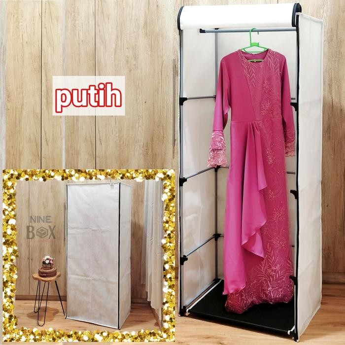 Nine Box Rak Gamis / Lemari Gantung Gamis / Lemari Baju Gamis / Rak Baju Gantung Gamis / Rak Pakaian