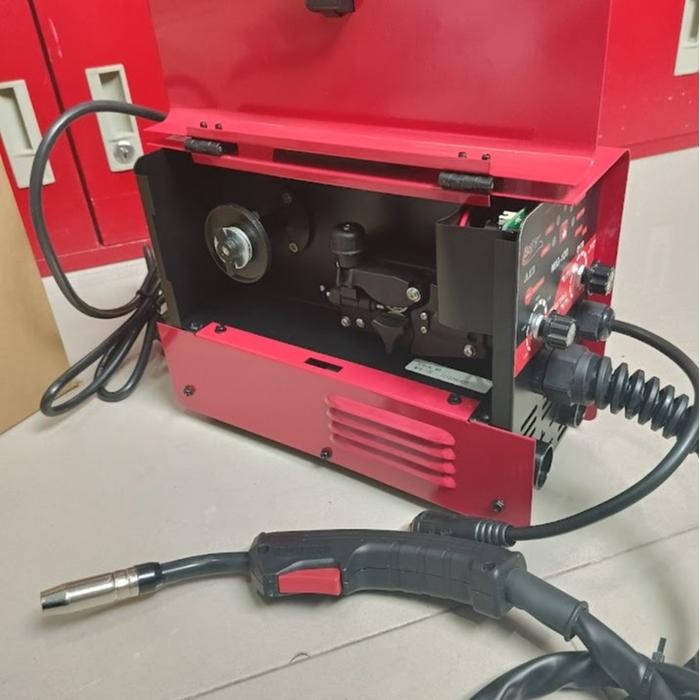 REDFOX MESIN LAS LISTRIK MIG 120T MULTIFUNGSI Flux Core Bisa Tanpa Gas-less Digital Free Kawat Las