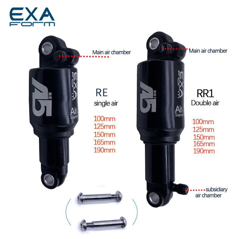 KS A5 RE RR1 Air Rear Absorber Shock MTB Bicycle Double Single EXA Form Mountain Bike 100 125 150 16
