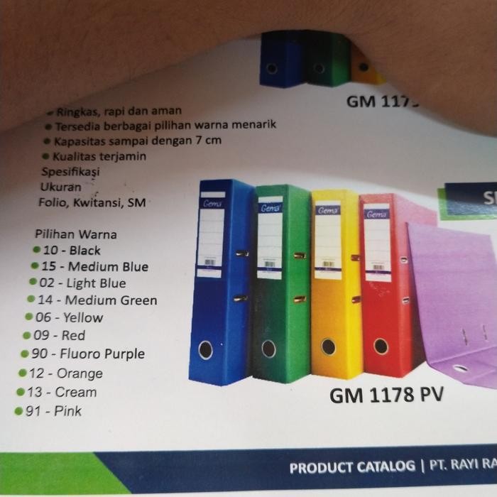 

odner gema PVC small kode gm1178 pv